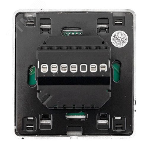 Термостат сенсорный для теплых полов электронный  черный 16А 230В - фото 4