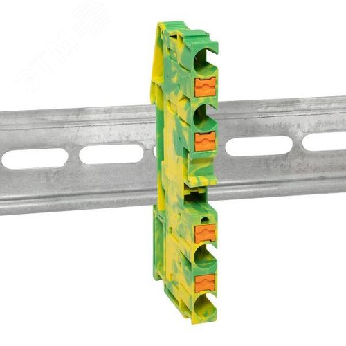 Клемма заземления Push-in 6 мм2 4 вывода EKF - фото 2