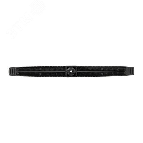 Держатель кабеля двусторонний для прямого монтажа (240 мм) чёрный (10шт) - фото 3