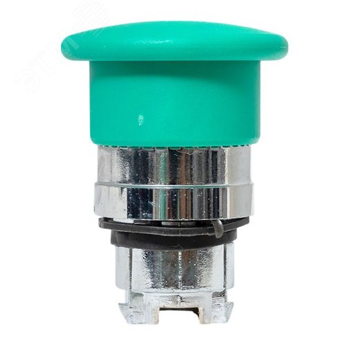 Механизм кнопки исполнительный XB4 Грибок зеленый возвратный без фиксации без подсветки IP65 - фото 3