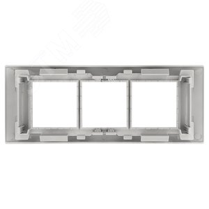 Рамка+суппорт на 6 модулей (3 поста) C-Line - фото 3