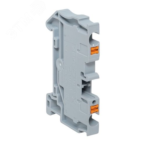 Изображение товара Клемма проходная Push-in 4 мм2 серая EKF (шт)