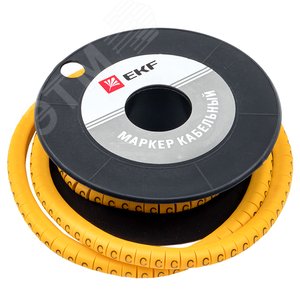 Маркер кабельный 2.5кв.мм C (1000ед) (ЕС-1) - фото 3