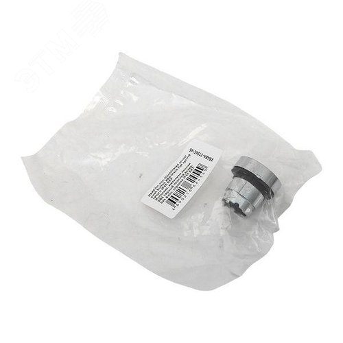 Исполнительный механизм кнопки XB4 черный плоский возвратный без фиксации, стрелка IP65 - фото 8