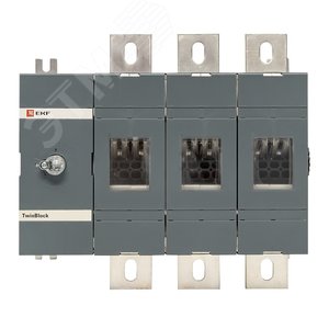 Рубильник 1600A 3P без рукоятки управления Twin block - фото 1