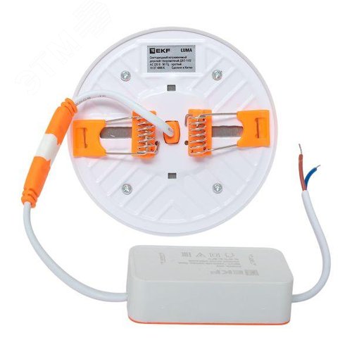 Светильник светодиодный ДВО 1102 круглый 10Вт 4000K IP20 LUMA - фото 7