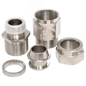 Ввод кабельный взрывозащищенный M25x1,5 FECA 1Ex - фото 5