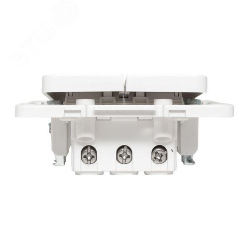 Стокгольм Механизм Выключателя 2-кл. 10А в/к белый - фото 8