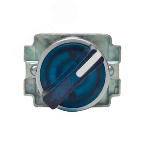 Переключатель BD21 2P c синей подсветкой 230В NO PROxima - фото 3