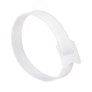 Хомут-липучка 14х310 мм белый (20 шт) PROxima - фото 1