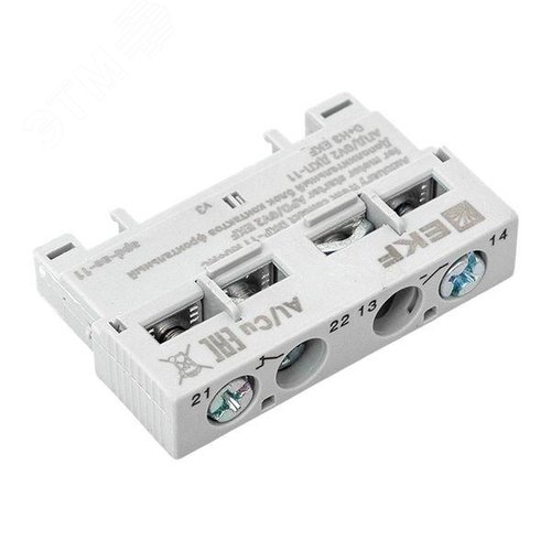 Дополнительный блок контактов фронтальный АПД/GV2 ДКП-11 НО+НЗ EKF - фото 7