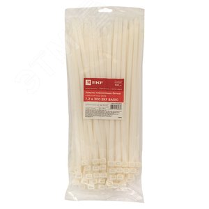 Хомут 7.2х300 нейлон (100шт) - фото 2