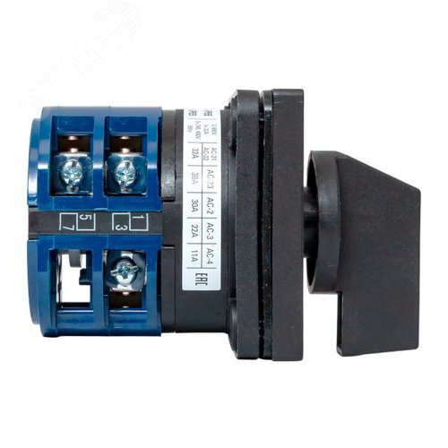 Переключатель кулачковый ПК-1-13 32А 3P 0-1 IP65 EKF - фото 3