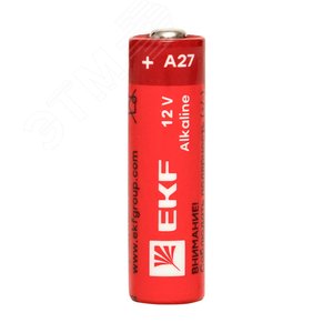 Батарейка алкалиновая типа А27 для сигнализаций блистер 5шт. A27-BL5 EKF - 3