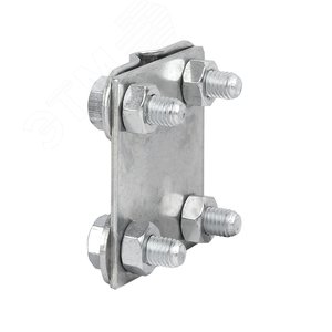 Зажим контрольный прут-прут пластина 57х57мм HZ PROxima - фото 2