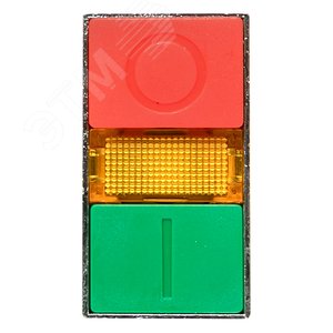 Кнопка LAY5-BW8465 I-O прямоугольная 230В NO+NC PROxima - фото 3