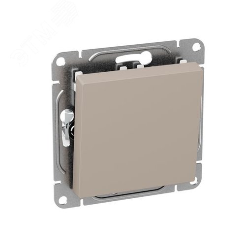 Механизм выключателя. одноклавишный. перекрёстный. кремовый Эпика EKF - фото 3