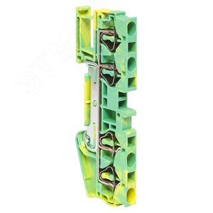 Изображение товара Клемма заземления пружинная ST 4 мм2 4 вывода EKF (шт)