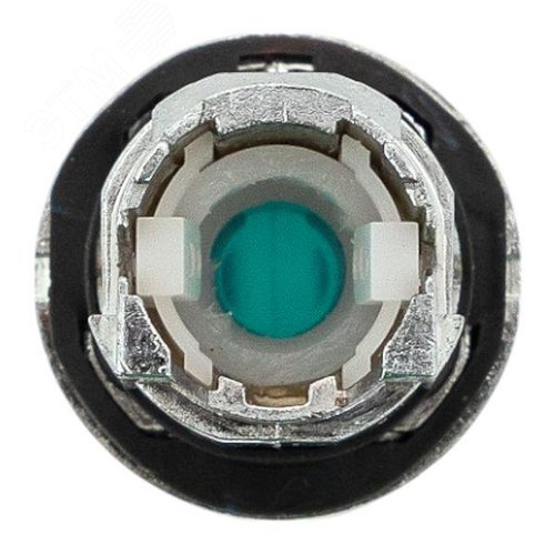 Исполнительный механизм переключателя SB4 зеленый на 3 положения возвратный без фиксации, с подсветкой с короткой ручкой IP65 - фото 7