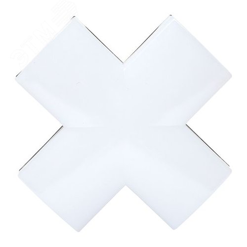 Коннектор фигурный для светодиодных линейных светильников ДБО-X черный 12Вт 4000К IP20 LUMA - фото 2