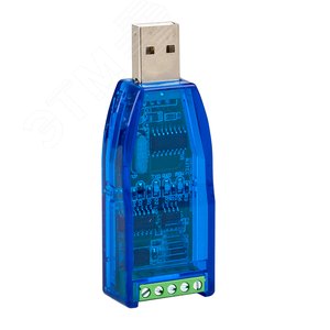 Преобразователь интерфейсов RS485-USB PROxima RSU-C-1 EKF - 3