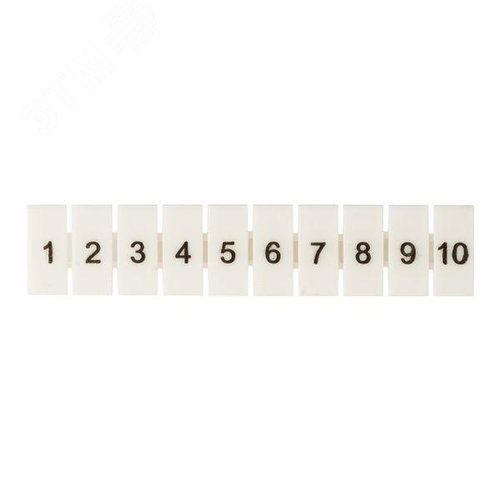 Изображение товара Маркеры для UT/ST/Push-in 6 с нумерацией 1-10 (100 шт.) EKF (уп)
