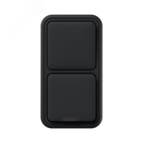 Блок: розетка и выключатель, одноклавишный, проходной ОП, винтовые клеммы белый, Бронто EKF - фото 7