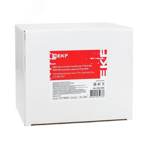 Трансформаторов тока ТТЕ-Р 58 400/5А 0,5 5ВА EKF - фото 11