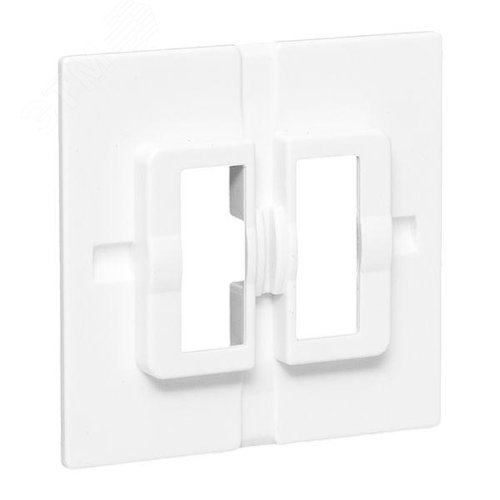 Эпика Пластина переходная для 1 или 2х клавишного выключателя IP44 белый EKF - фото 1