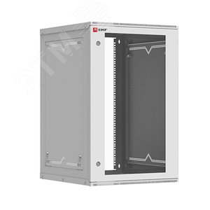 Шкаф телекоммуникационный настенный разборный 18U (600х650) дверь стекло, Astra A Basic