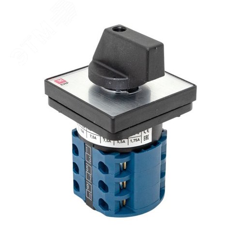 Переключатель кулачковый ПК-1-53 10А 3P '1-2' PROxima - фото 8