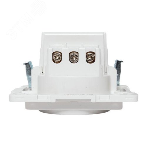 Стокгольм Механизм Розетки 1-местной с/з, USB A+C 16А винтовые клеммы белый с защ. штор. EKF - фото 5