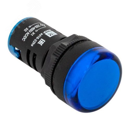 Матрица светодиодная AD16-22HS синяя 220-400В AC/DC - фото 6