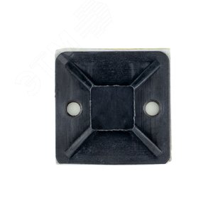 Площадка самоклеящаяся (20х20 мм) черная (100 шт) - фото 2