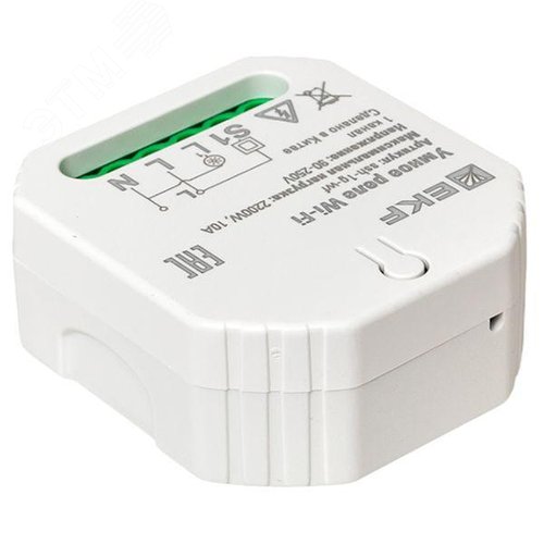 Умное реле в подрозетник 1-канальное Wi-Fi EKF Connect - фото 8