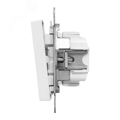 Эпика Механизм выключателя 2кл. кнопочный белый EKF - фото 5