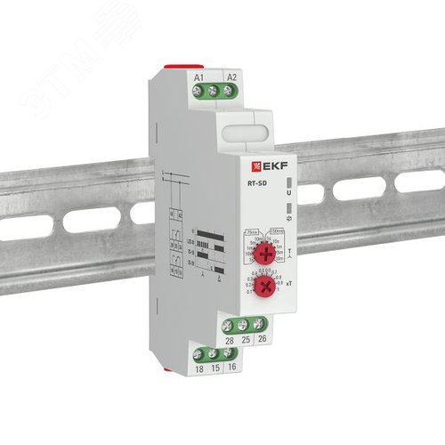 Реле времени (для двигателей 'звезда-треугольник') RT-SD 12-240В PROxima - фото 2
