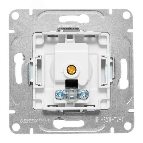 Эпика Механизм розетки TV одиночная белый EKF - фото 4