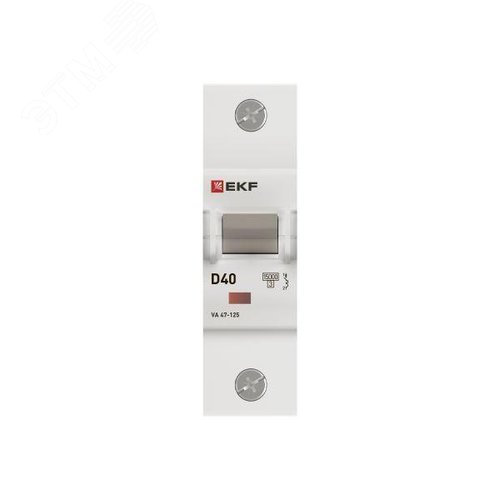 Выключатель автоматический ВА 47-125 1P 40А (D) 15кА PROXIMA - фото 4
