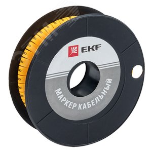Кольцо маркировочное 0-1.5мм (8) КМ (1000шт) plc-KM-1.5-8 EKF