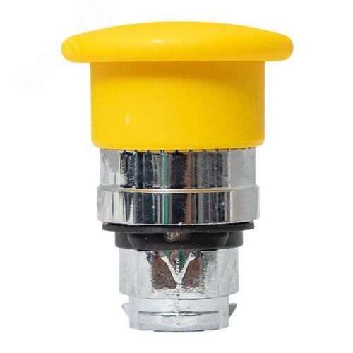 Механизм кнопки исполнительный XB4 Грибок желтый возвратный без фиксации без подсветки IP65 - фото 4