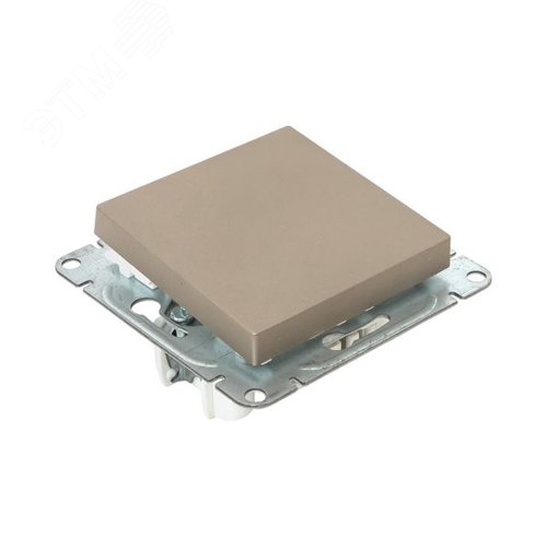 Механизм выключателя. одноклавишный. шампань Эпика EKF - фото 8