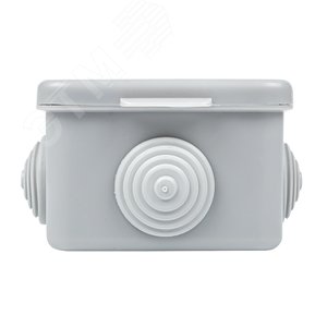 Коробка распаячная КМР-030-036 пылевлагозащитная, 4 мембранных ввода (65х65х50) розничный стикер PROxima - фото 2