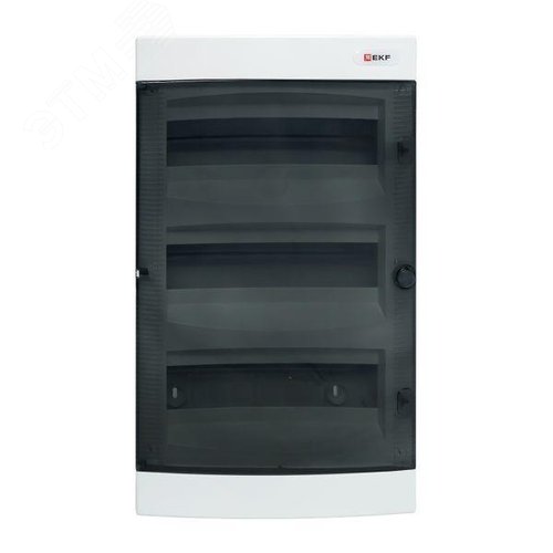 Щит распределительный навесной Unix прозрачная дверь 3х12 модулей IP41 EKF PROxima - фото 2