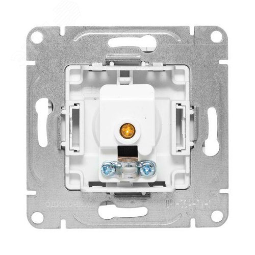 Эпика Механизм розетки TV одиночная алюминий EKF - фото 4