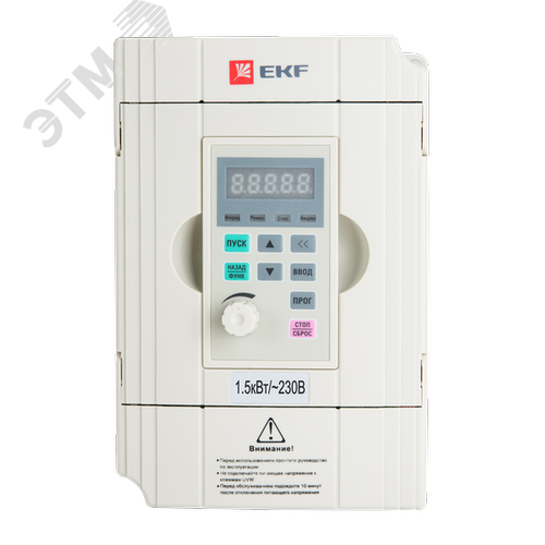 Преобразователь частоты, белый, 1,5/2,2 кВт 1х230В VECTOR-100 - фото 2