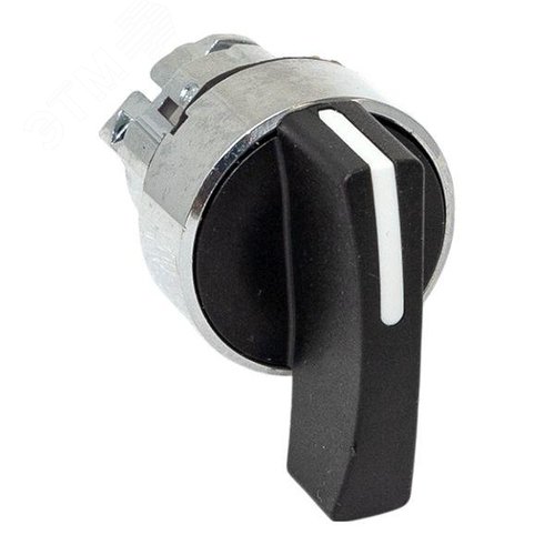 Исполнительный механизм переключателя SB4 на 2 положения возвратный без фиксации, без подсветки с длинной ручкой IP65 - фото 1