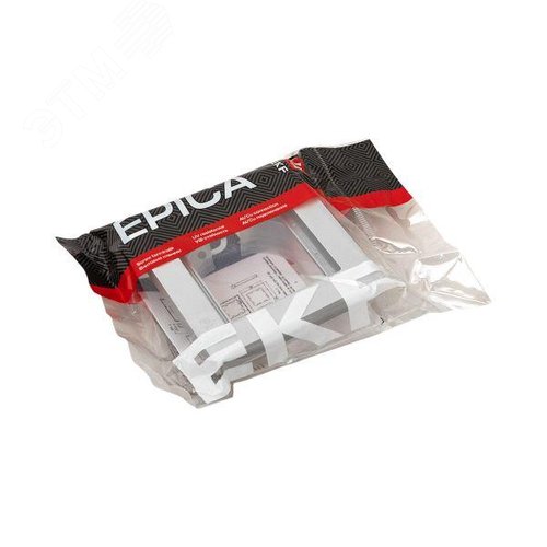 Эпика Рамка 1-местная IP44 алюминий пластик EKF - фото 8