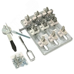 Разъединитель-предохранитель РПС-1 100А левый     привод, без ППН Basic - фото 3