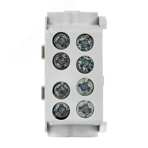 Клемма распределительная КСР с двойным винтом 2x35/2x25 серая PROxima - фото 2